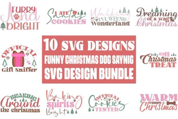 10 Christmas Dog SVG Designs Bundle: A Designer's Review