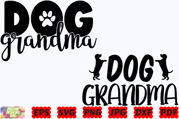 Dog Grandma SVG Grandma SVG Dog SVG