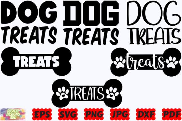 Dog Treats SVG Dog Bones SVG Dog SVG