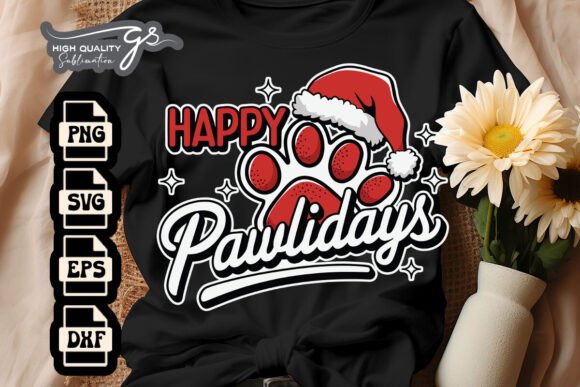 Happy Pawlidays Retro Xmas Dog SVG – Real Use Review