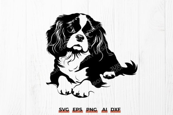 King Charles Cavalier Dog SVG Review