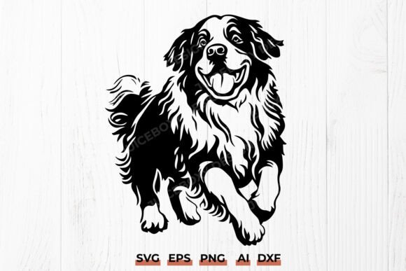 Saint Bernard Running Dog: A Designer's Embroidery Review