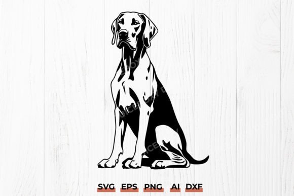 Sitting Great Dane Dog SVG Design: A Design Review