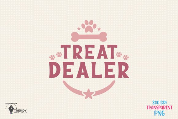Treat Dealer Dog SVG PNG Design