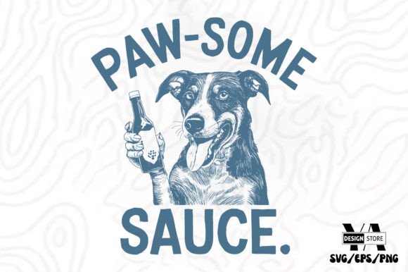 Typography Dog SVG PNG Tshirt Design